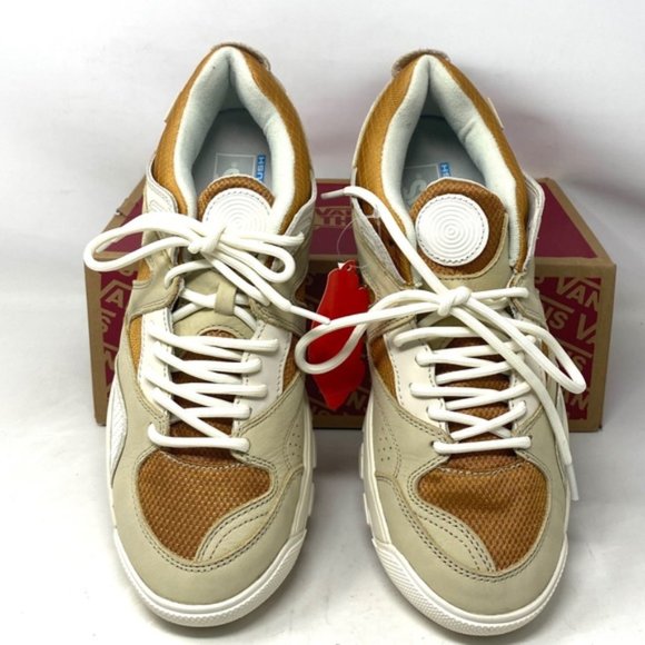 VANS AMZN Trailhead Shoes For Men's Low Top Mesh Suede Cream Hiking VN0A7TO2QC4 - Picture 5 of 11